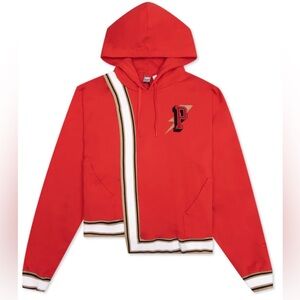 PUMA Red Wrap Hoodie Sz Women’s Large NEW NWT